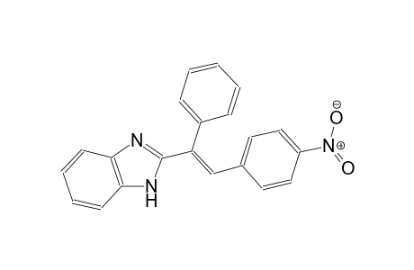 2-[(E)-2-(4-nitrophenyl)-1-phenylethenyl]-1H-benzimidazole