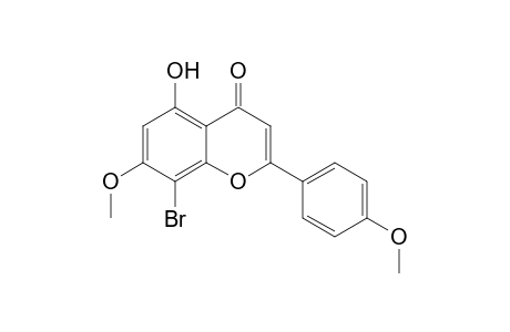 8-Bromo-5-hydroxy-7,4'-dimethoxyflavanone