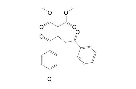 DIMETHYL-2-[1'-(4-CHLOROBENZOYL)-2'-BENZOYL-ETHYL]-MALONATE