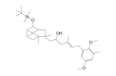 2-(tert-Butyldimethylsiloxy)-7-[4-methyl-6-[(2,5-dimethoxy-3-methyl)phenyl]-2-hydroxyhex-4-en-1-yl]-6,7,9,9-tetramethylbicyclo[4.2.1]nonane isomer