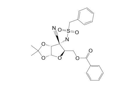 3-AMINO-5-O-BENZOYL-3-C-CYANO-3-DEOXY-3-N-PHENYL-METHANESULFONYL-1,2-O-ISOPROPYLIDENE-ALPHA-D-RIBOFURANOSE