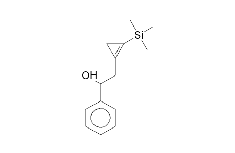 1-Phenyl-2-(2-trimethylsilyl-1-cyclopropenyl)ethanol