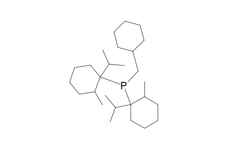 Phosphine, (cyclohexylmethyl)bis[methyl(1-methylethyl)cyclohexyl]-