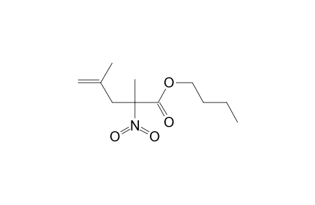 Butyl 2,4-dimethyl-2-nitro-4-pentenoate
