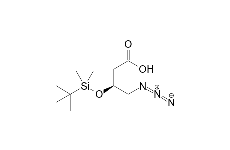 (S)-4-Azido-3-(tert-butyldimethylsiloxy)butanoic acid
