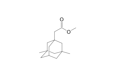 3,5-Dimethyladamantane-1-ethanoic acid methyl ester