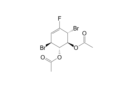 (1S,2R,5S,6S)-4-(Acetyloxy)-2,5-dibromo-3-fluoro-3-cyclohexenyl Acetate