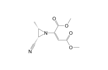 (R*,R*)-E-3-METHYL-ALPHA',BETA'-METHOXYCARBONYL-2-CYANO-N-VINYL-AZIRIDINE