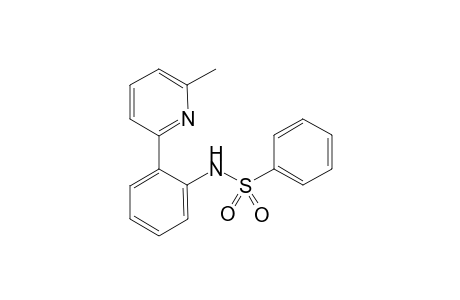 N-(2-(6-methylpyridin-2-yl)phenyl)benzenesulfonamide