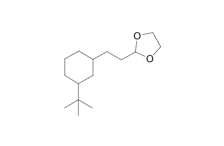 2-[2-(3-tert-butylcyclohexyl)ethyl]-1,3-dioxolane