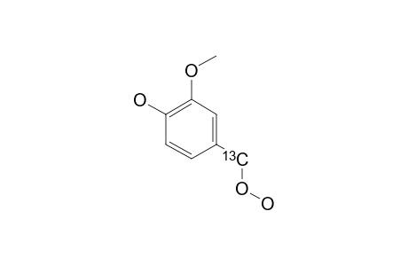 4-(HYDROPEROXYMETHYL)-2-METHOXYPHENOL
