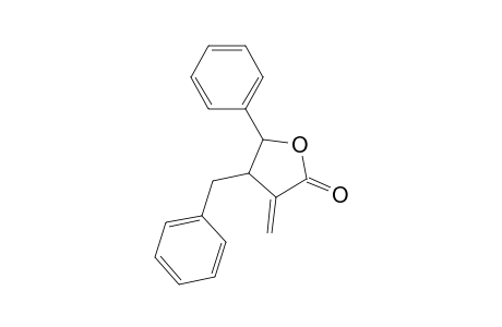 4-Benzyl-4,5-dihydro-3-methylene-5-phenyl-2(3H)-furanone