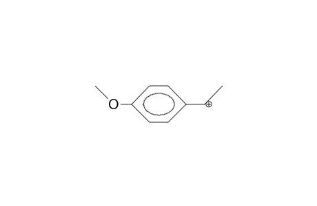 P-Methoxyphenyl-methyl-carbenium cation