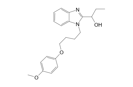 1-{1-[4-(4-methoxyphenoxy)butyl]-1H-1,3-benzodiazol-2-yl}propan-1-ol
