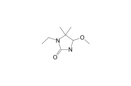 N-ETHYL-4-METHOXY-5,5-DIMETHYL-2-IMIDAZOLIDINONE