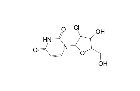 1-(3-Chloro-4-hydroxy-5-methylol-tetrahydrofuran-2-yl)pyrimidine-2,4-quinone