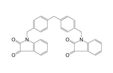 1-(4-{4-[(2,3-dioxo-2,3-dihydro-1H-indol-1-yl)methyl]benzyl}benzyl)-1H-indole-2,3-dione