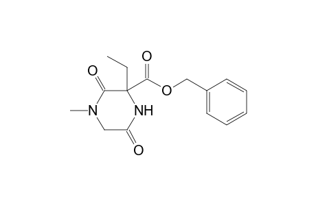 3-Benzyloxycarbonyl-3-ethyl-1-methylpiperazine-2,5-dione