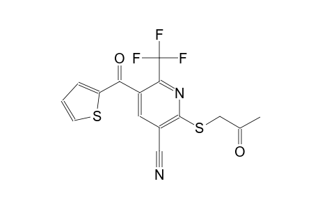 3-pyridinecarbonitrile, 2-[(2-oxopropyl)thio]-5-(2-thienylcarbonyl)-6-(trifluoromethyl)-