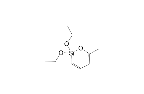 2,2-Diethoxy-6-methyl-2H-1,2-oxasiline