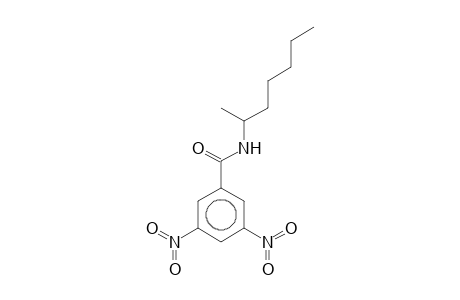 Benzamide, N-(2-heptyl)-3,5-dinitro-