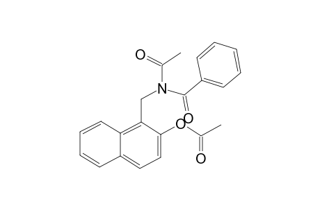 2-Acetoxy-1-[(N-acetyl-N-benzoyl)aminomethyl]naphthalene
