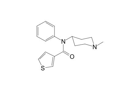 N-(1-Methylpiperidin-4-yl)-N-phenylthiophene-3-carboxamide