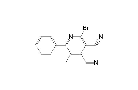 3,4-pyridinedicarbonitrile, 2-bromo-5-methyl-6-phenyl-