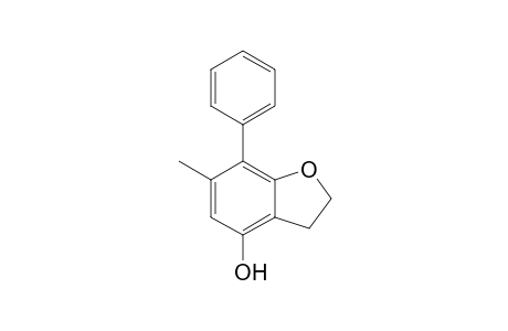 6-Methyl-7-phenyl-2,3-dihydrobenzofuran-4-ol
