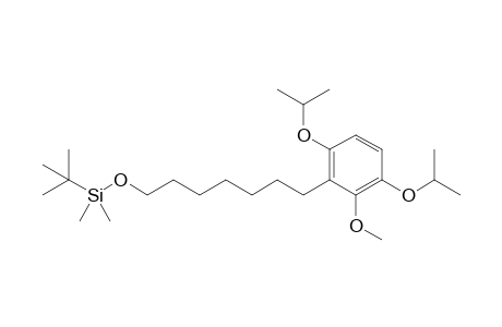 tert-Butyl-[7-(3,6-diisopropoxy-2-methoxyphenyl)heptyloxy]dimethylsilane