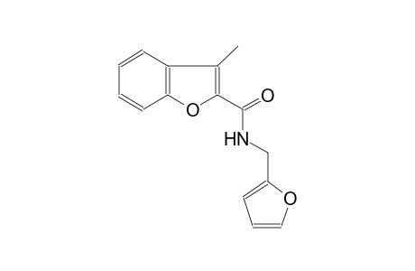 2-benzofurancarboxamide, N-(2-furanylmethyl)-3-methyl-