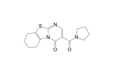 4H-pyrimido[2,1-b]benzothiazol-4-one, 6,7,8,9-tetrahydro-3-(1-pyrrolidinylcarbonyl)-