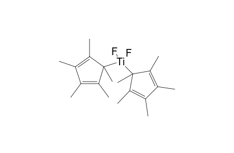 Bis(pentamethylcyclopentadienyl)titaniumdifluoride complex
