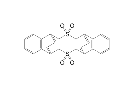 6,8,15,17-Tetrahydro-5,18:9,14-diethenodibenzo[d,k][1,8]dithiacyclotetradecin 7,7,16,16-tetraoxide (stereoisomer A)