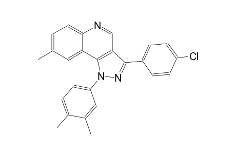 1H-pyrazolo[4,3-c]quinoline, 3-(4-chlorophenyl)-1-(3,4-dimethylphenyl)-8-methyl-