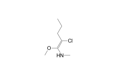 1-Penten-1-amine, 2-chloro-1-methoxy-N-methyl-