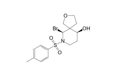 N-(p-toylsulfonyl)-6(S)-bromo-10(S)-hydroxy-7-aza-3-oxaspiro[4.5]decane