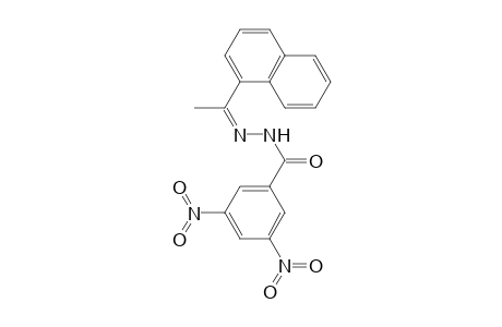 N-[(Z)-1-(1-naphthalenyl)ethylideneamino]-3,5-dinitrobenzamide