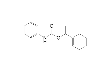 1-(cyclohexen-1-yl)ethyl N-phenylcarbamate