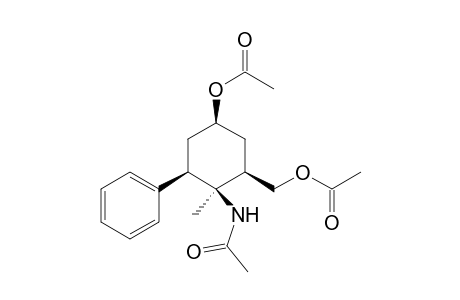 [(1R,2S,3R,5R)-2-acetamido-5-acetoxy-2-methyl-3-phenyl-cyclohexyl]methyl acetate