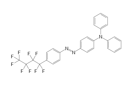 4-[4-(Perfluorobutyl)phenylazo]triphenylamine