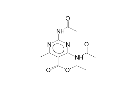 2,4-DIACETYLAMINO-5-ETHOXYCARBONYL-6-METHYLPYRIMIDINE