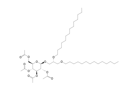 3-O-(2,3,4,6-TETRA-O-ACETYL-BETA-D-GLUCOPYRANOSYL)-1,2-DI-O-TETRADECYL-SN-GLYCEROL