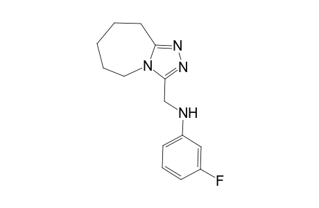 3-Fluoro-N-{5H,6H,7H,8H,9H-[1,2,4]triazolo[3,4-a]azepin-3-ylmethyl}aniline