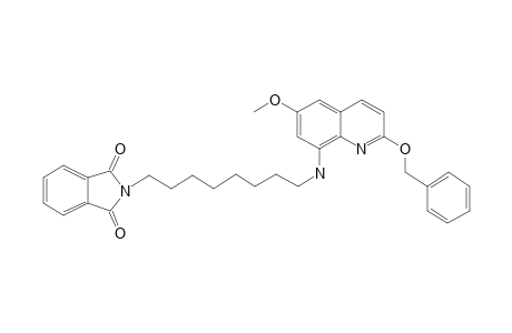 2-Benzyloxy-6-methoxy-8-[8-phthalimido-octylamino]quinoline