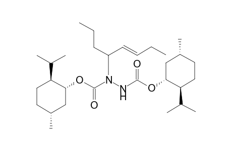Di-(-)-menthyl (E)-1-(3'-octen-5'-yl)-1,2-diazanedicarboxylate