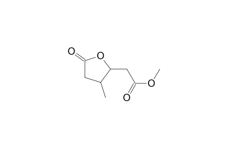 2-Furanacetic acid, tetrahydro-3-methyl-5-oxo-, methyl ester