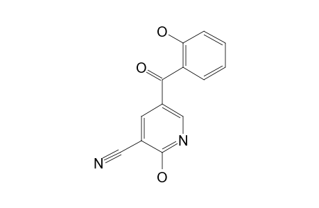 3-CYANO-2-HYDROXY-5-(2-HYDROXYBENZOYL)-PYRIDINE