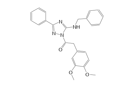 1H-1,2,4-triazol-5-amine, 1-[(3,4-dimethoxyphenyl)acetyl]-3-phenyl-N-(phenylmethyl)-