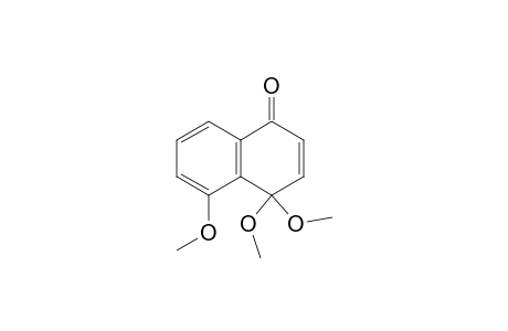 4,4,5-trimethoxy-1-naphthalenone
